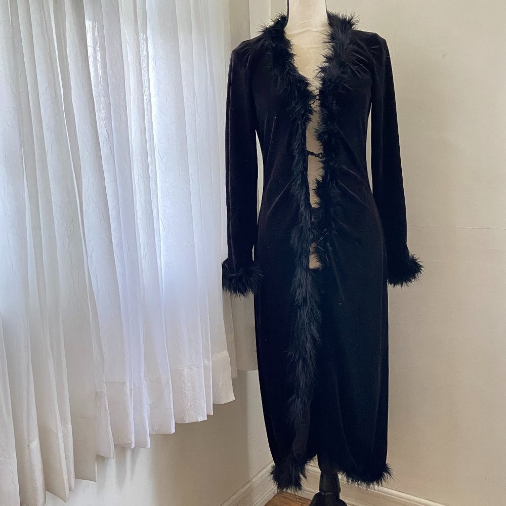 Vintage Betsey Johnson Velvet Coat